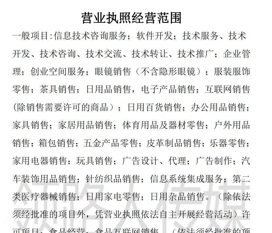 個體戶經(jīng)營范圍指南 聚焦信息技術(shù)咨詢服務